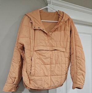 Women's Peach Quilted Jacket